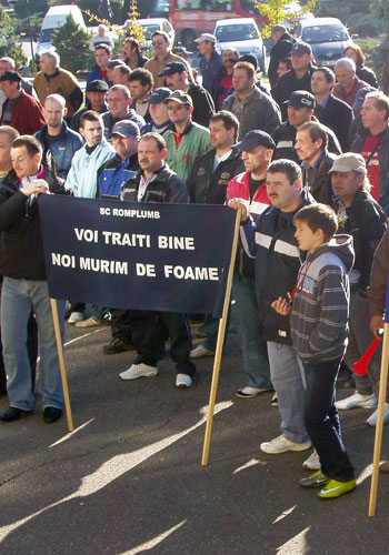 Protest Romplumb (c) eMM.ro